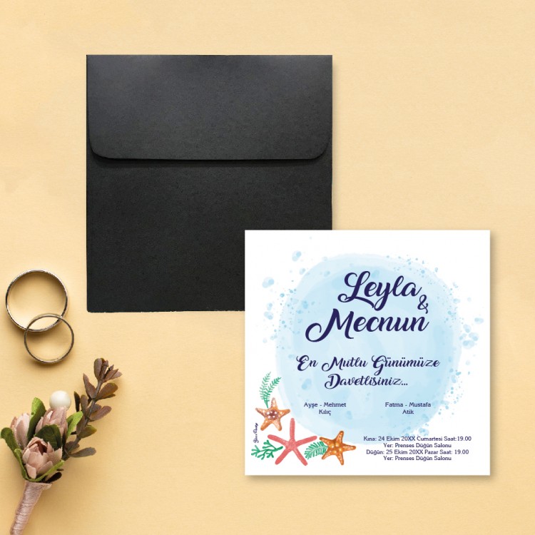 Beren Kare Davetiye 0751 - Detay Görseli 3